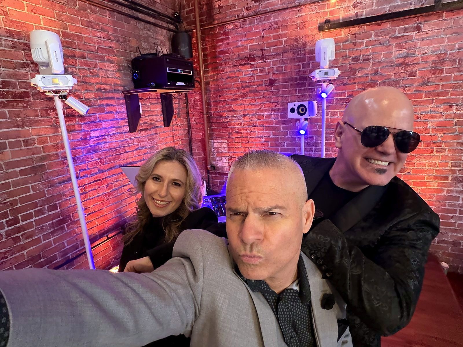 Mashup Charlie with Gary and Nicole at an event